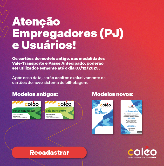 Tarifa única R$ 5,85. A partir do dia 24/08/2025